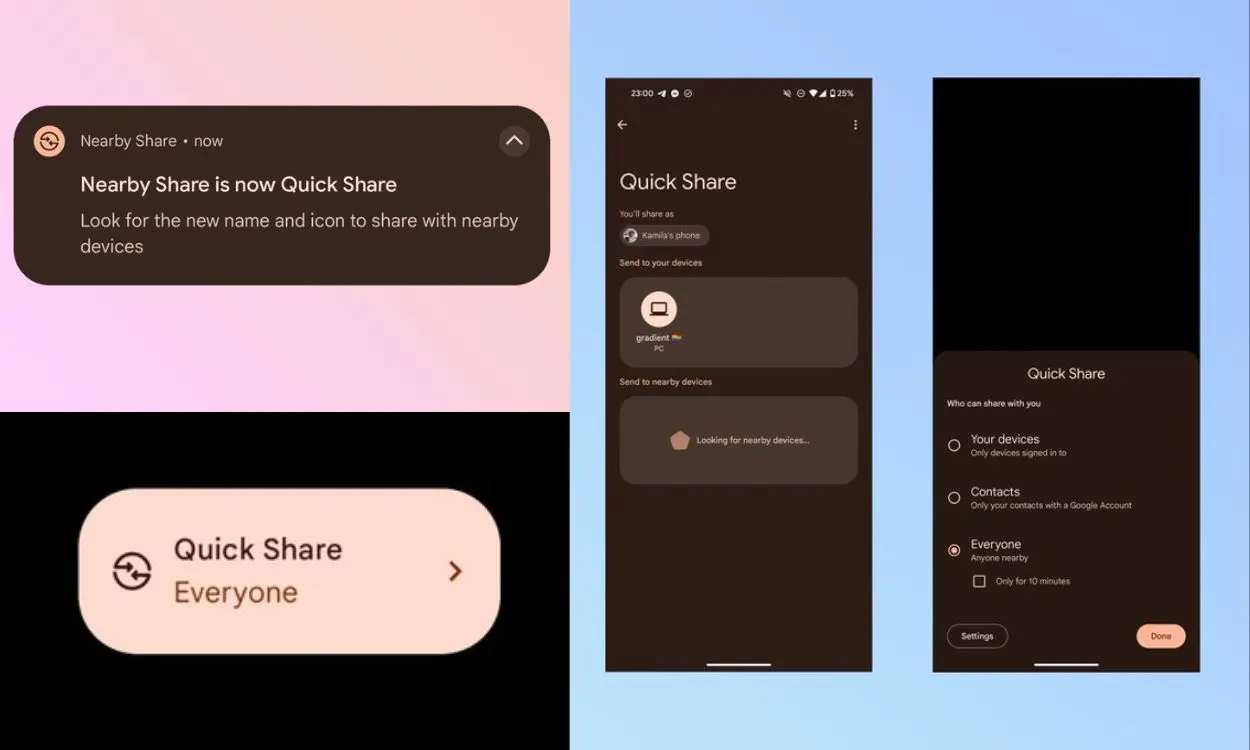 Quick Share, la app definitiva para compartir archivos en Android