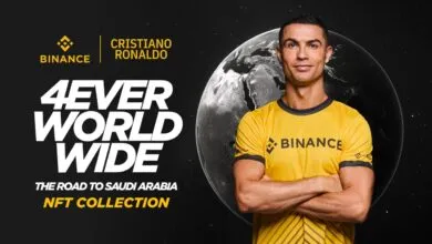 Ronaldo x Binance y NFTs, arte digital que celebra al ícono del fútbol