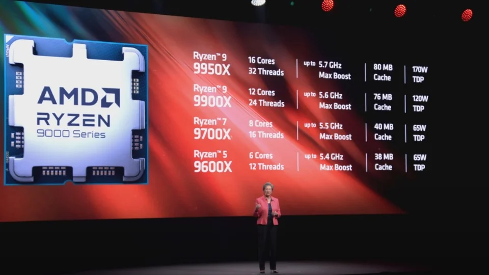 AMD Ryzen 9000 Series, precios más bajos y rendimiento superior