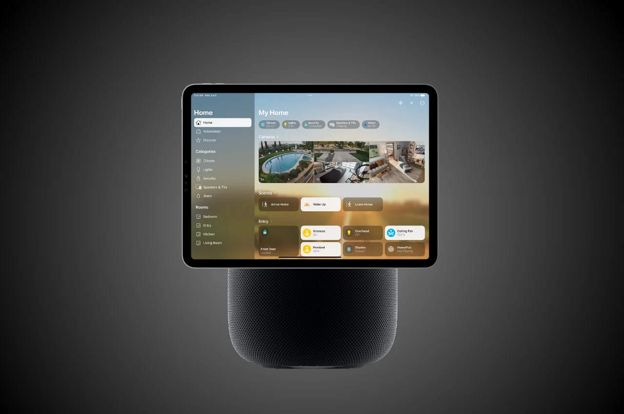 Rumores de un HomePod con pantalla táctil y funciones de IA