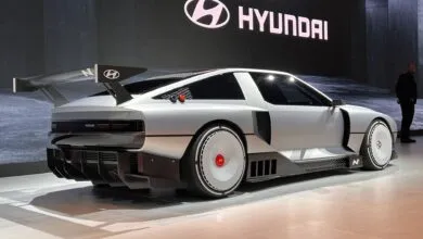 El espíritu del DeLorean revive en el Hyundai N Vision 74