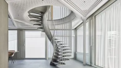 Escalera Cadenza, un diseño impreso en 3D sostenible que minimiza desperdicios