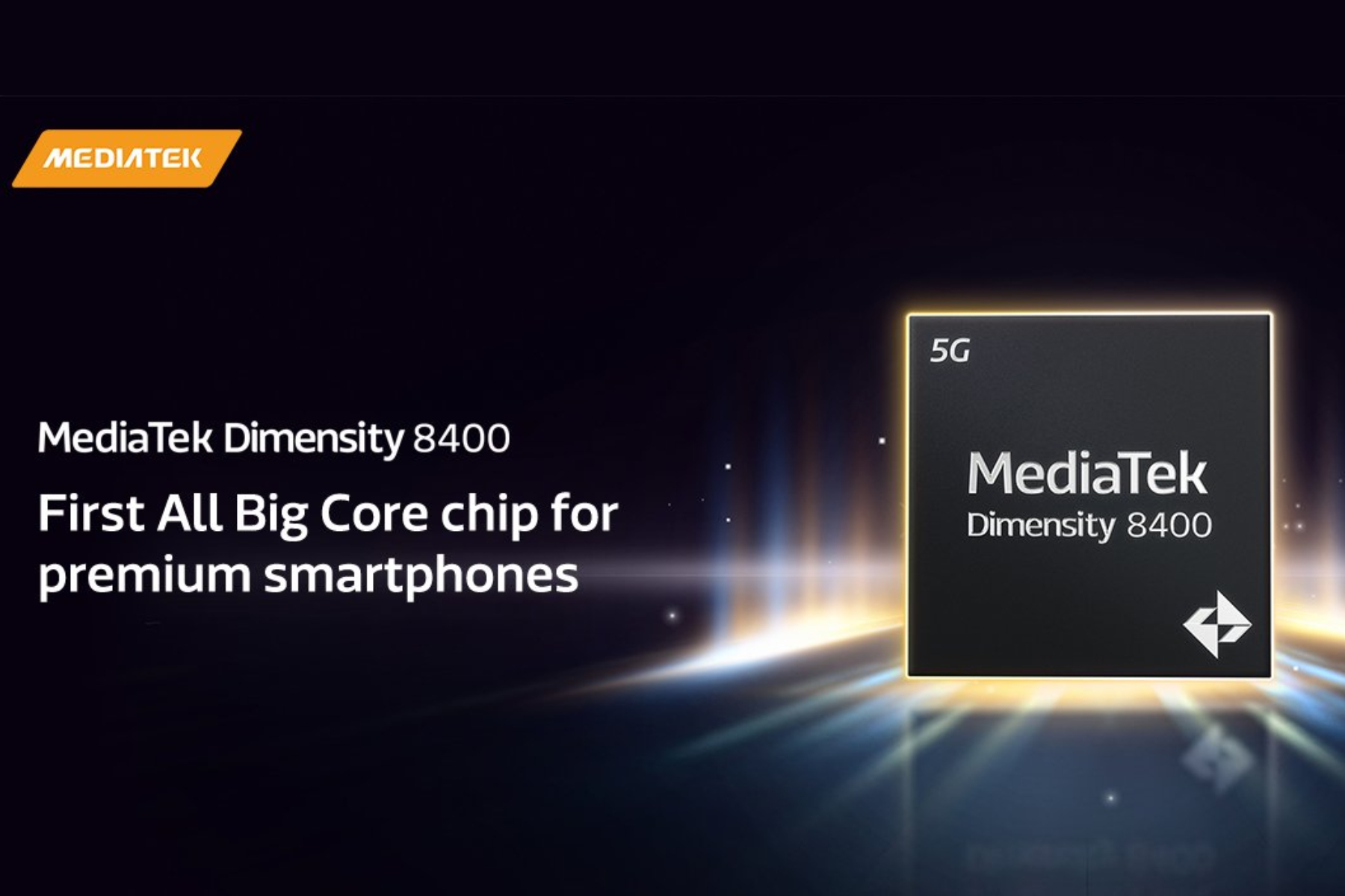 MediaTek presenta el Dimensity 8400 de alto rendimiento para la gama media