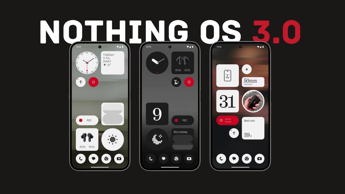 Nothing Phone 2 y 2a reciben la actualización a Nothing OS 3.0 basada en Android 15