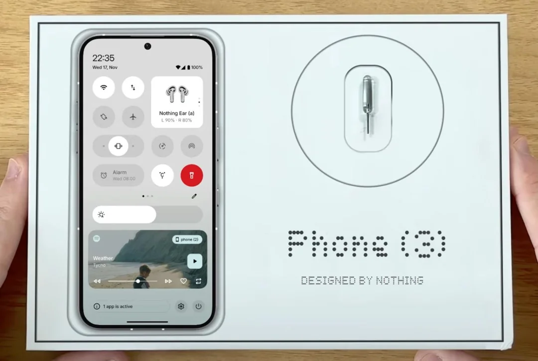 Filtraciones muestran el potente hardware del Nothing Phone 3