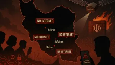 Irán recurre a un apagón de internet como arma en su conflicto con Israel
