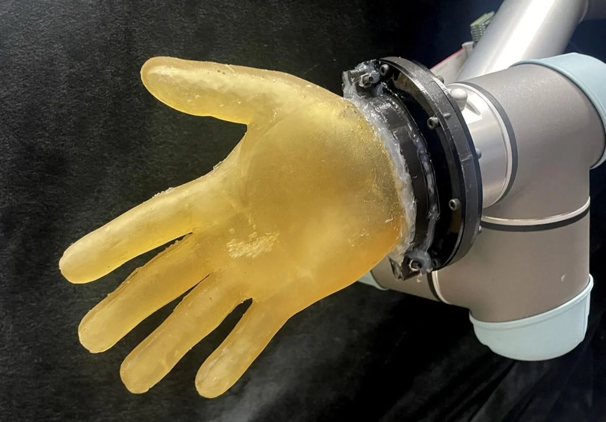 Robots podrán sentir el mundo con este nuevo gel que funciona como una piel
