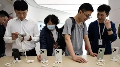 Apple remonta ventas en China, aunque sigue en quinto lugar por debajo de Huawei