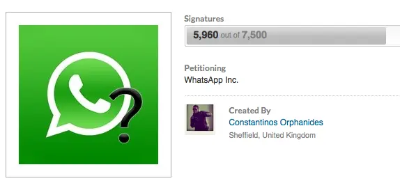 WhatsApp: firma la petición para versión en MeeGo