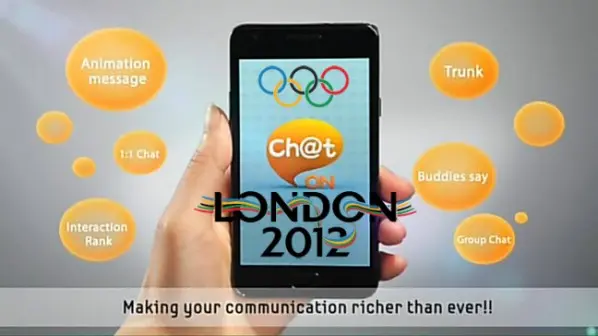 ChatOn de Samsung recibe actualización para los Juegos Olímpicos