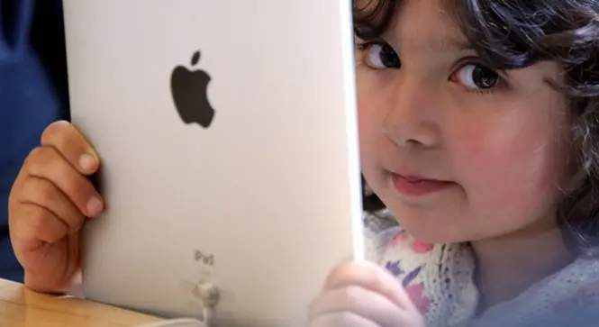 iPad niño