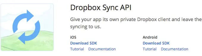 Dropbox-sync-API