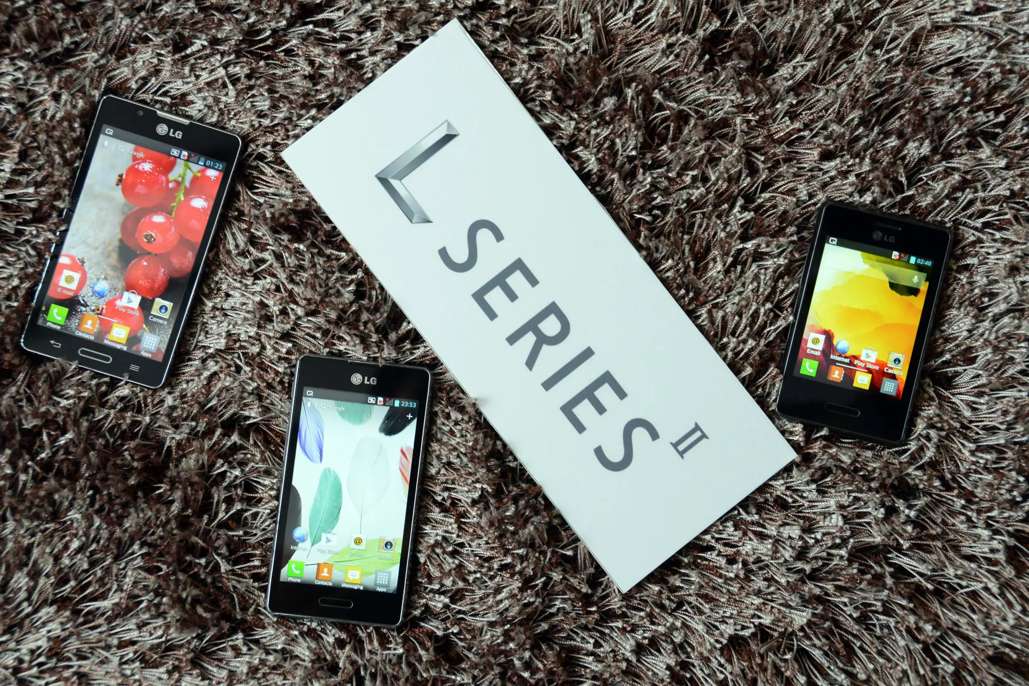 LG Optimus L Series II-L7-L5-L3