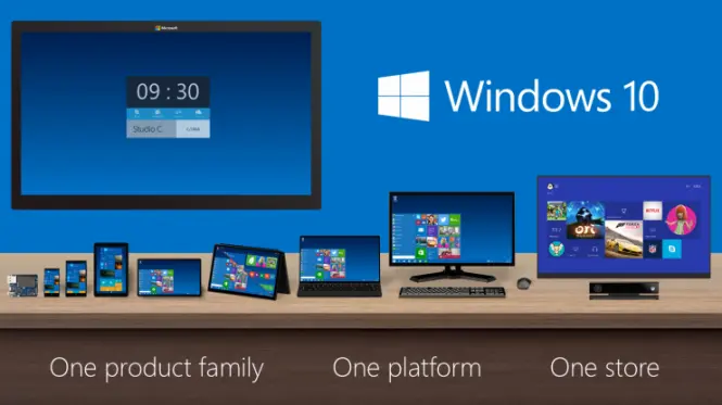Windows 10 es un sistema operativo para todas las plataformas
