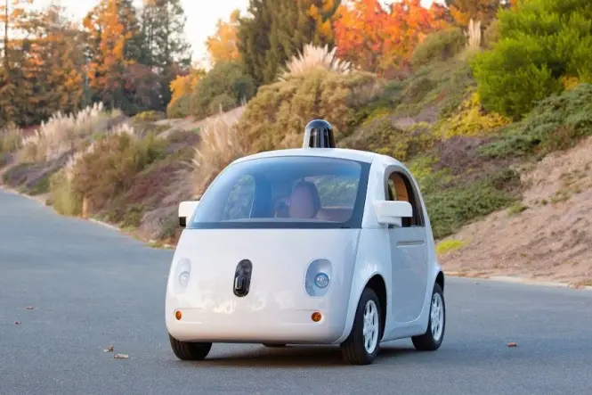 Prototipo del Primer Vehículo autónomo de Google