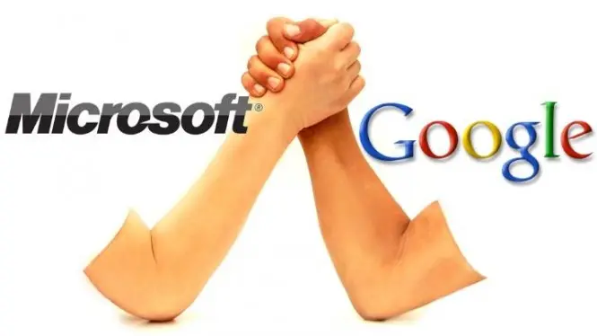 Microsoft y Google han tenido diferencias últimamente debido a diferencias de políticas.