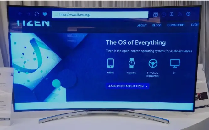 El explorador Tizen para TV en la Conferencia de Desarrolladores de Tizen 2014