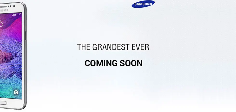 Samsung promociona al Galaxy Grand 3 en India
