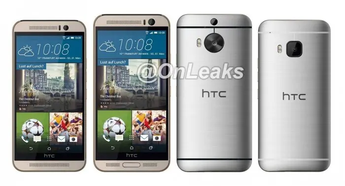 HTC One M9 Plus vs HTC One M9 (Twitter @OnLeaks)