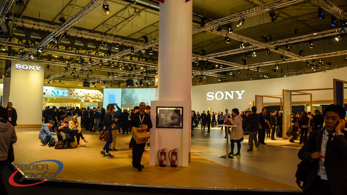 Sony booth MWC2015 PoderPDA