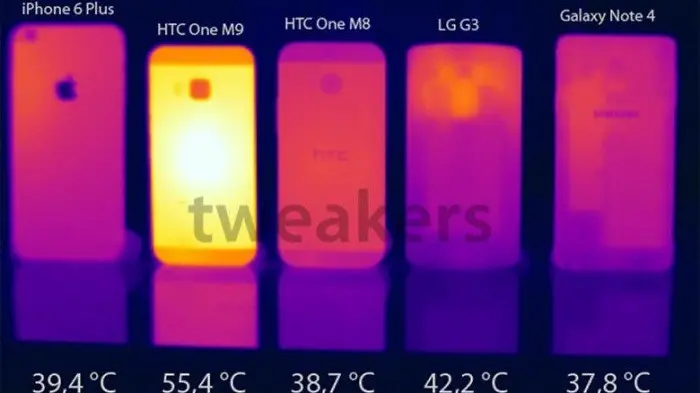 HTC One M9 con aparentes problemas de sobrecalentamiento