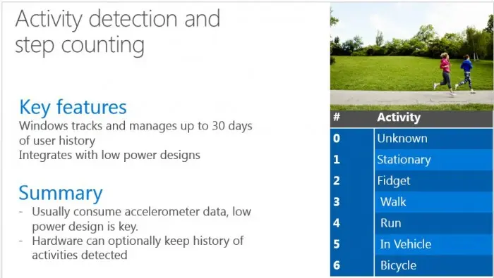 Detección de actividades en Windows 10 para móviles (Foto: Nokia Power User)
