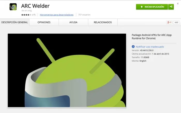 Con ARC Welder las aplicaciones de Android están más cerca de tu escritorio