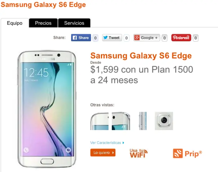 samsung Galaxy s6 edge nextel