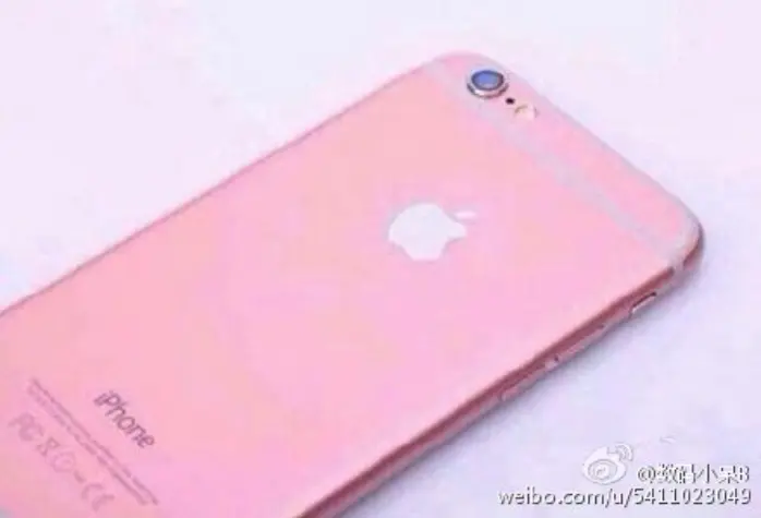 iphone 6s rosado