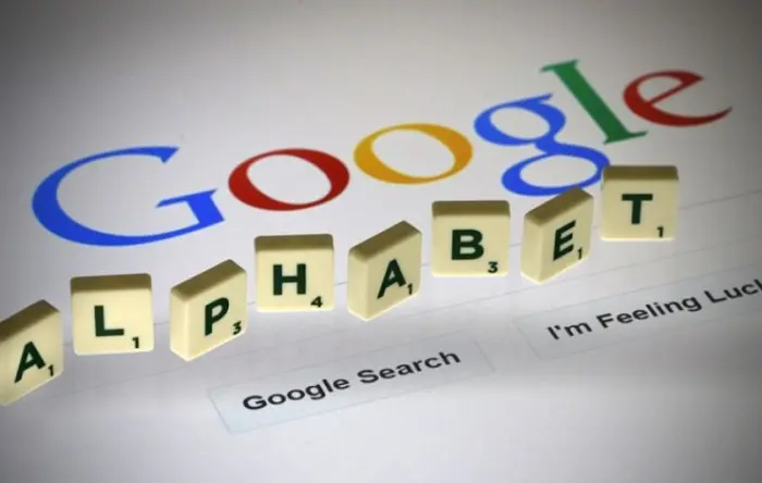 Alphabet nuevo Google