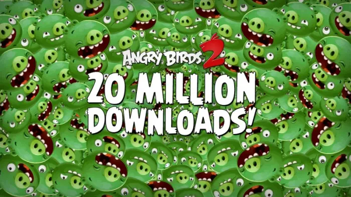 angry birds 2 20millones