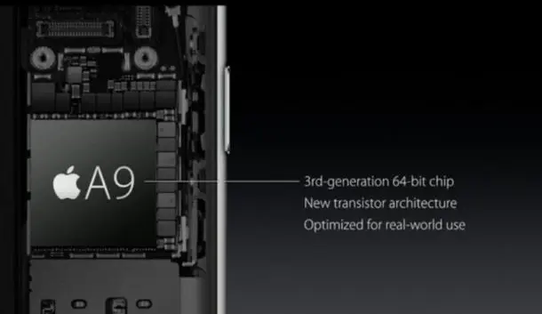 Apple A9 y M9 llegan a mejorar el iPhone