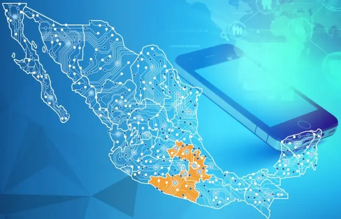 Estados de México menos conectados a internet