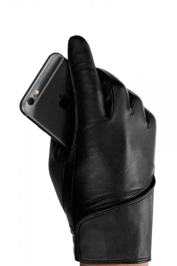 mujjo guantes piel iphone