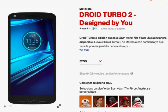 Droid Turbo 2 Star Wars Verizon