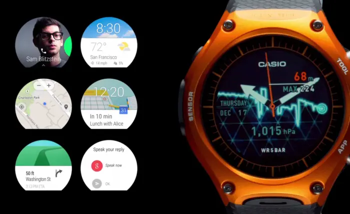 Casio Smart Outdoor Watch Android Wear