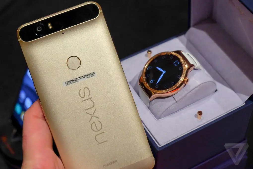 Huawei Nexus 6P dorado CES 2016 8