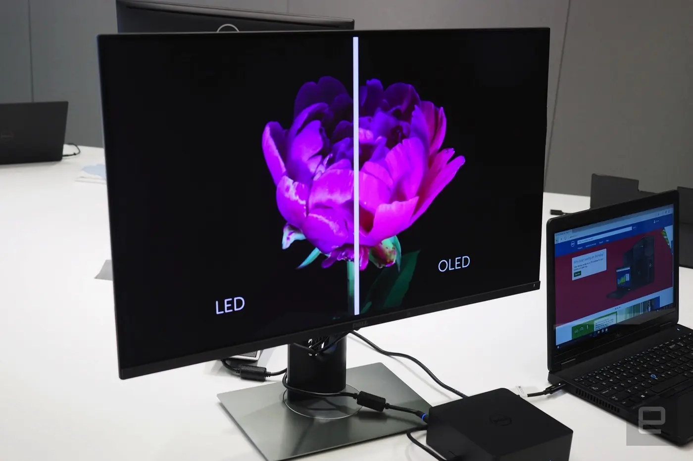 dell panel oled 4k ces 2016 5