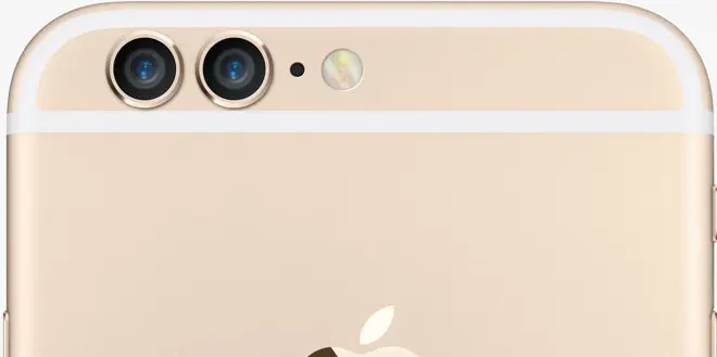 Render conceptual de iPhone con doble cámara trasera