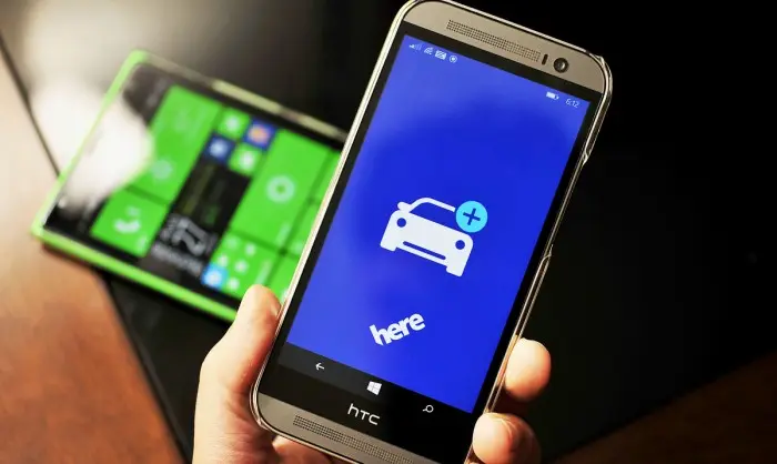 HTC One M8 for Windows con Here Maps