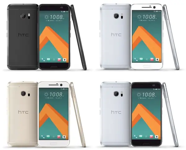 htc 10 renders colores