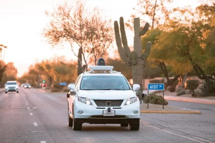 Coche autónomo de Google en Phoenix