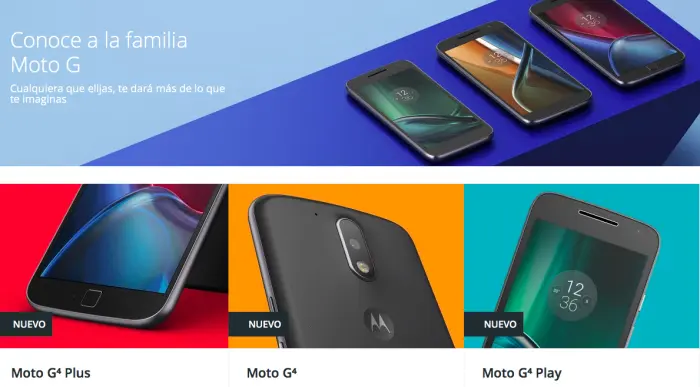 familia moto g