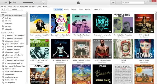 iTunes versión 12.4