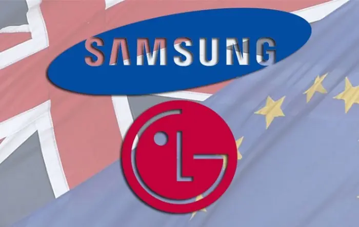 Brexit afecta a Samsung y LG