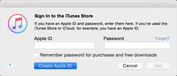 itunes apple id