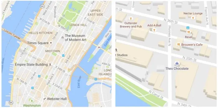 Actualización de Google Maps julio 2016 1