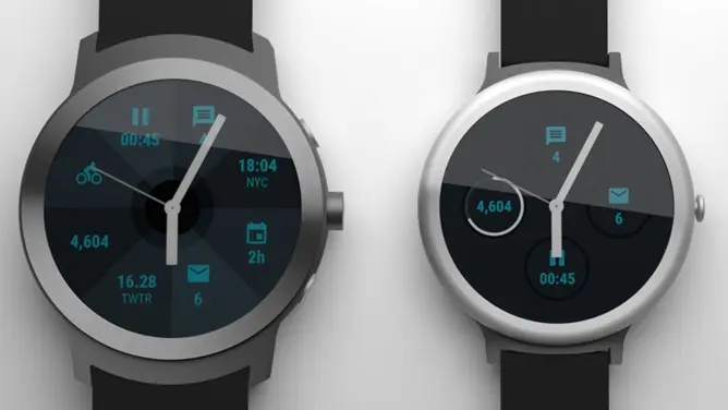 Render de nuevos Android Wear Smartwatches