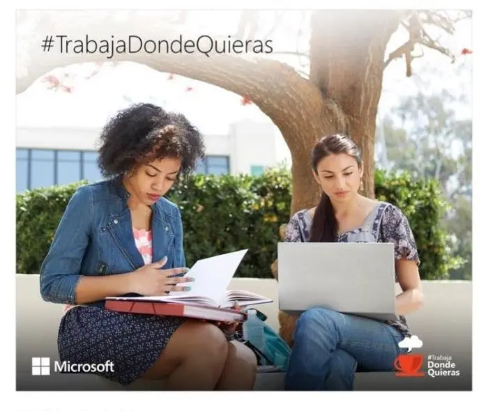 Campaña Microsoft Trabaja Donde Quieras