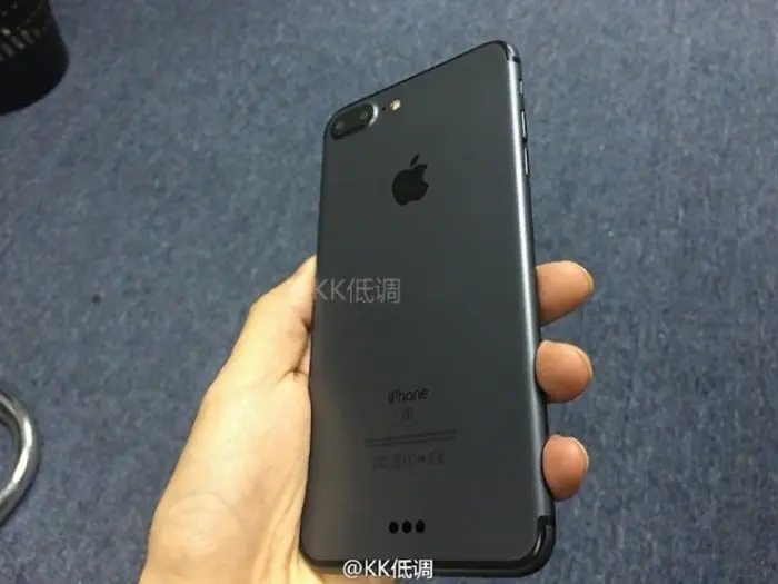 FIltración iPhone 7 Space Black